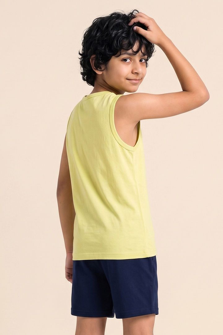 Lee Cooper Boys Naruto Vest (Pack of 2) - Multicolor — image 11